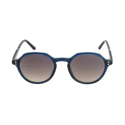 Opium Black Rectangular Unisex Sunglasses image 1