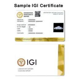 Sparkles Lab Grown Diamond 14k (585) Yellow Gold Ring for Women image 4