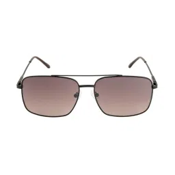Opium Brown Square Sunglasses for Men image 1