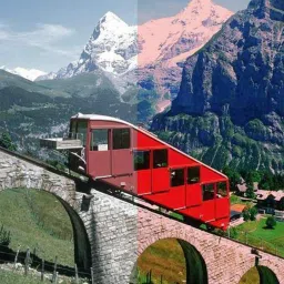 Opium Brown Square Sunglasses for Men image 5