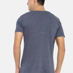 Masculino Latino Blue Cotton Regular Fit Printed T-Shirt image 2