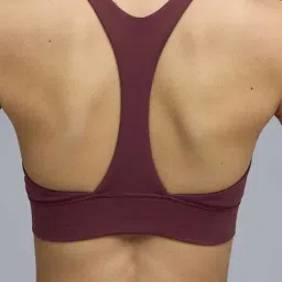 Puma Ruby Shimmer Puma X Hyrox Shapeluxe High Neck Skinny Training Bra image 5