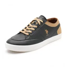 U.S. Polo Assn. Men's Black Casual Sneakers image 5