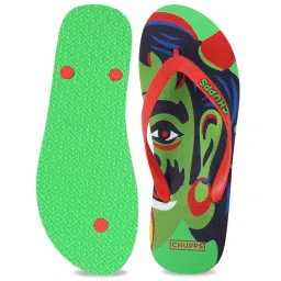 Chupps Men's Red Flip Flops image 5