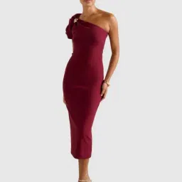 forever new Linda One Shoulder Midi Dress image 1