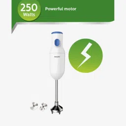 Philips HL1655/00 250 Watt Hand Blender (White/Blue) image 2