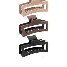 Axpro Women Set of 3 Rectangular Claw Clip-picture-33