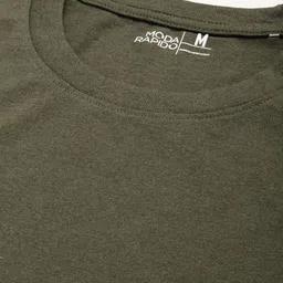 Moda Rapido Men Pack Of 2 Solid Round Neck Regular Fit Cotton T-shirts image 3