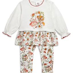 THE BABY TRUNK Girls Printed Sleepsuit image 5