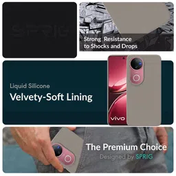 SPRIG iQOO Z10R 5G Silicone Back Case image 2