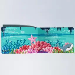 kiddale Aquatic Animals Nursery Rhymes Board Book 'Ripple in the Water' for Toddlers 1+ Years| A Vibrant Illustrated Collection of Enchanting Melodies| Perfect for Early Learning Preschoolers image 3