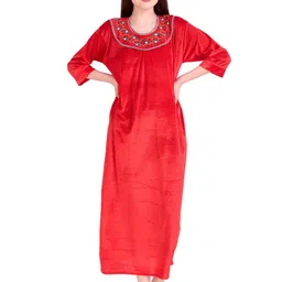 BOMBSHELL Embroidered Maxi Nightdress-picture-28
