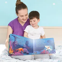 kiddale Aquatic Animals Nursery Rhymes Board Book 'Ripple in the Water' for Toddlers 1+ Years| A Vibrant Illustrated Collection of Enchanting Melodies| Perfect for Early Learning Preschoolers image 5
