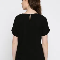 Roadster Black Extended Sleeves Top image 3