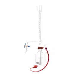 ABGIL 100ml Borosilcate Glass Burette with "PTFE" Stopcock Complete and Rubber Bellow ABG965-picture-37