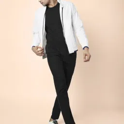 Urban Ranger by Pantaloons White Regular Fit Jacket image 5