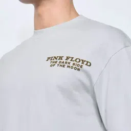 Sf Jeans By Pantaloons Grey Relaxed Fit Graphic T-Shirt image 5