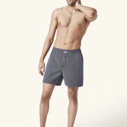 Ajile by Pantaloons Blue Cotton Regular Fit Printed Boxers image 5