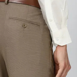 Van Heusen Beige Regular Fit Shirt image 5