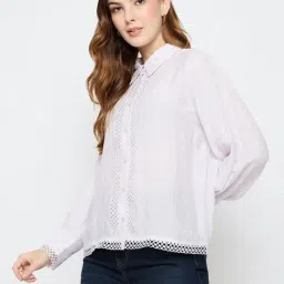 Madame Lilac Regular Fit Shirt image 3