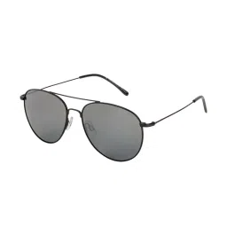 INVU Grey Aviator UV Protection Sunglasses for Men image 1