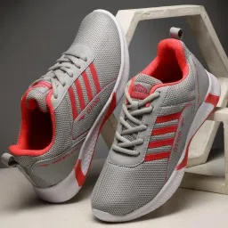 Asian Women's Grey Running Shoes image 1