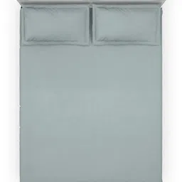 DDecor Blue 180 TC King Bedsheet with 2 Pillow Covers image 3