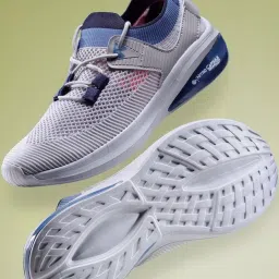 Asian Men's Grey Running Shoes image 1