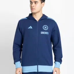 Adidas Blue IND CRI TRVL UP Hoodie image 1