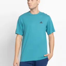 Adidas Turquoise TR-ES COMF Training T-Shirt image 1