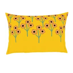 Welspun Printed Light Green Cotton Double Bed Sheet with 2 Pillow Covers image 5