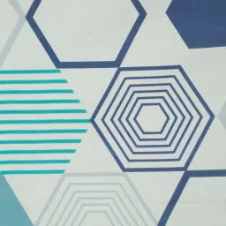 Klotthe Multicolor Cotton Blend 300 TC Single Bedsheet With 1 Pillow Cover image 5