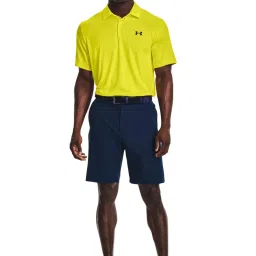 Under Armour Yellow Regular Fit Printed Sports Polo image 5