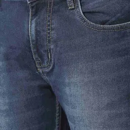 Dragon Hill Blue Slim Tapered Fit Jeans image 5