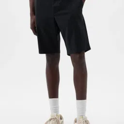 GAP Navy Regular Fit Solid Shorts image 1