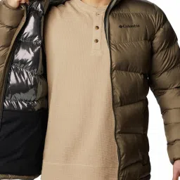 Columbia Green Regular Fit Hooded Jacket image 5