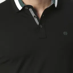 Dragon Hill Black Slim Fit Polo T-Shirt image 5
