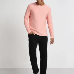 Lee Pink Cotton Slim Fit T-Shirt image 5