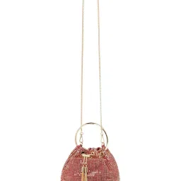 forever new Skylah Sparkle Metal Handle Bag image 1