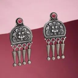 Fabindia Silver Dangler Earrings-image-61