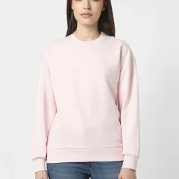 Van Heusen Pink Regular Fit Sweatshirt image 1