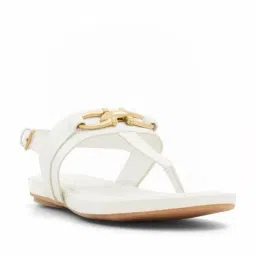 Aldo Women's AFOETHA White T-Strap Sandals-image-65