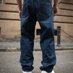 Powerlook Men Relaxed Fit Clean Look Light Fade Jeans image 4