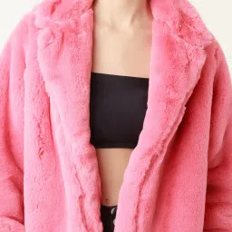 Zink London Pink Casual Jacket image 5