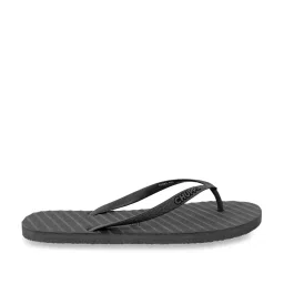 Chupps Women's Black Flip Flops image 1