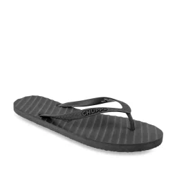Chupps Women's Black Flip Flops image 2