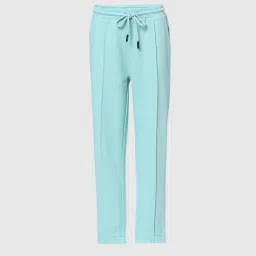 KIDS ONLY Aqua Blue Solid Joggers image 1