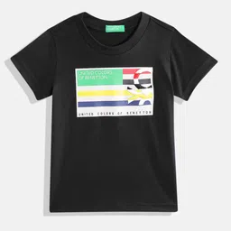 United Colors of Benetton Boys Printed Pure Cotton T-shirt-picture-29