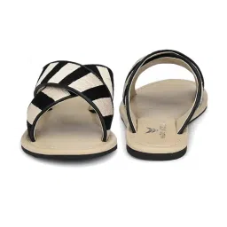 Aady Austin Women's Black Cross Strap Sandals image 5