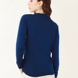 Zink London Blue Embellished Sweater image 2